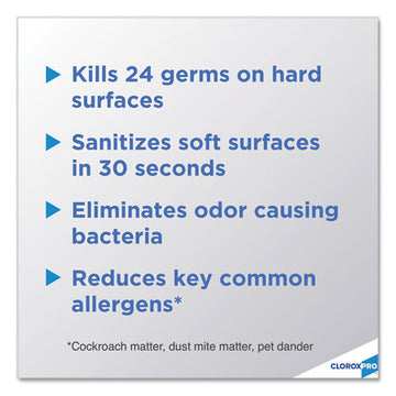 Clorox® 4-in-one Disinfectant And Sanitizer, Citrus, 14 Oz Aerosol Spray, 12-carton freeshipping - TVN Wholesale